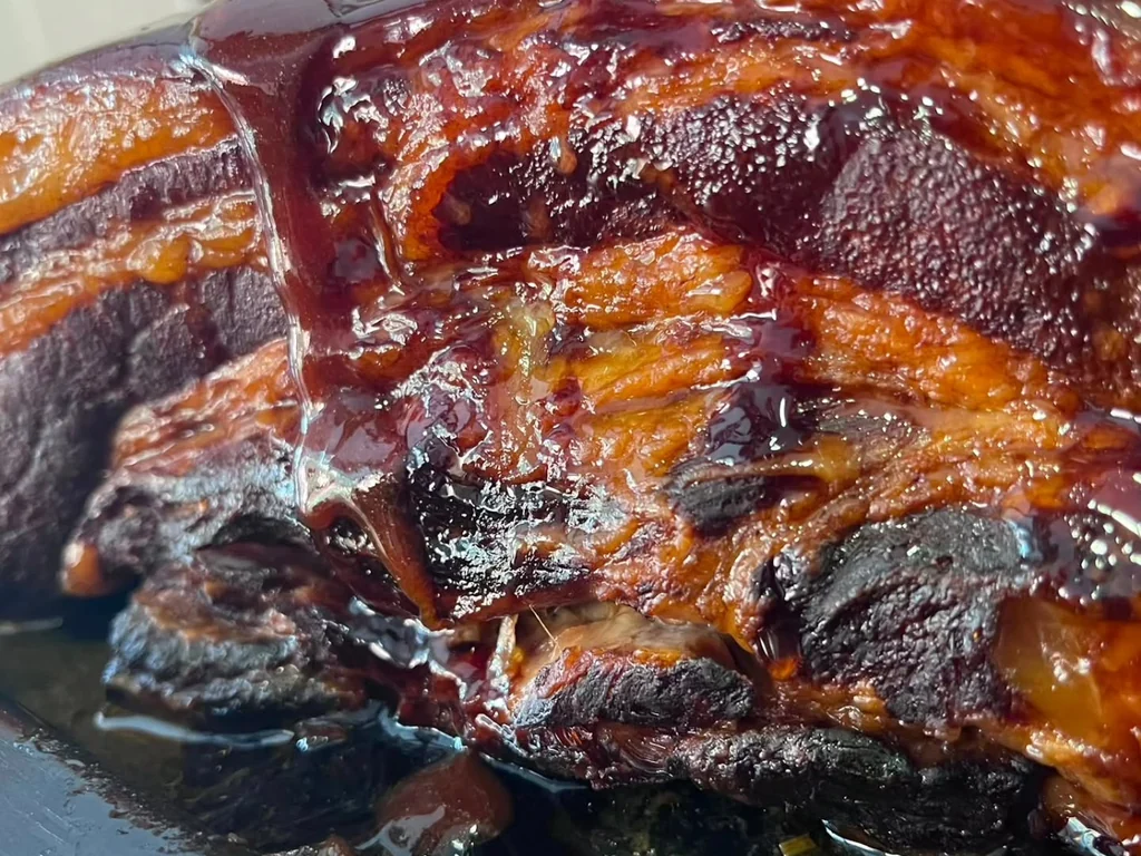 Panceta lacada entera