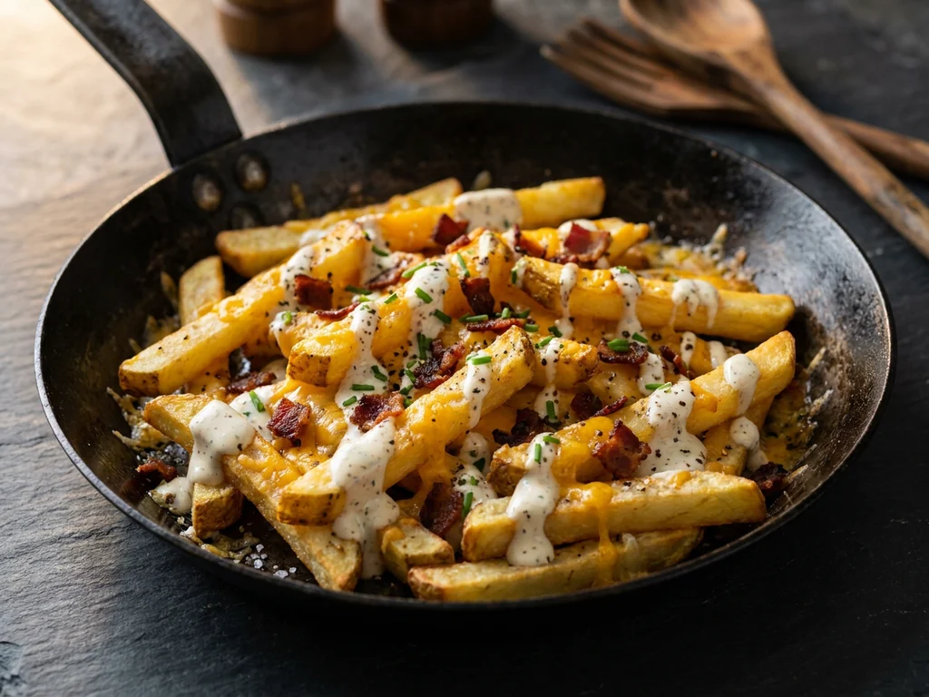 Patatas rancheras gratinadas